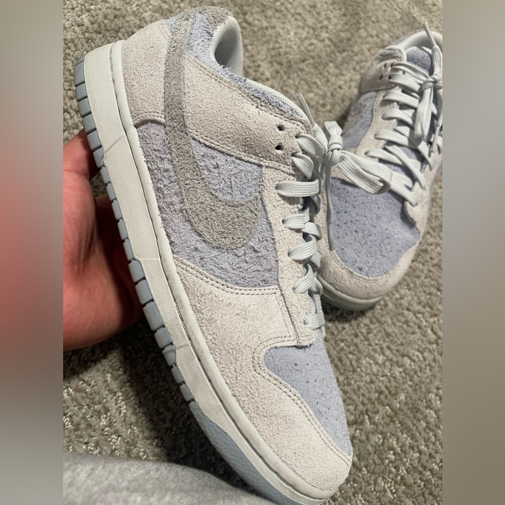 Nike Dunk Low Photon Dust Sz 10.5 Grey Blue